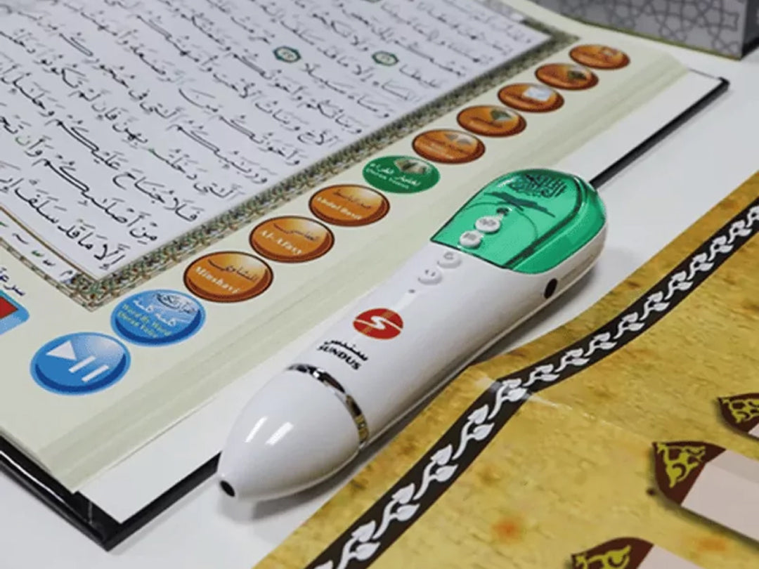 Sundus Quran Reading Pen Book Point Read Pen 16Gb 20x28cm Sundus Quran Reading Pen Book Point Read Pen 16Gb 20x28cm
